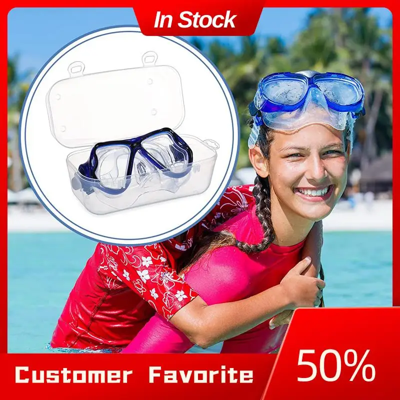 

Y28A Diving Face Mask Case Scuba Mask Box Face Diving Snorkel Mask Case Goggle Face Mask Case