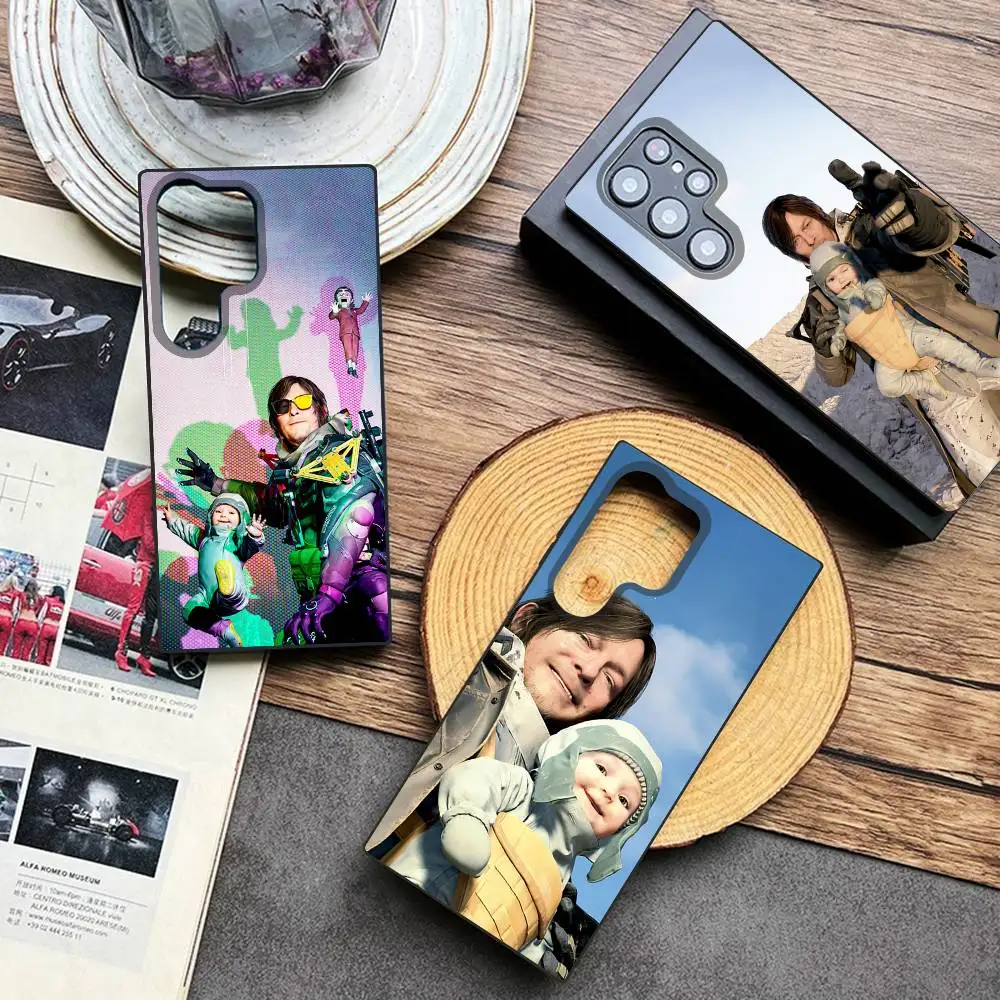 

D-Death S-Stranding 2 Phone Case For Samsung Galaxy A 91,80,73,72,71,53,52,51,22,5G Shockproof Soft Black Cover