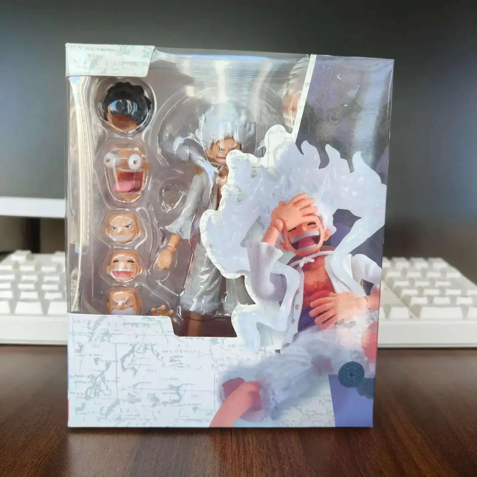 

SHF One Piece Monkey D Luffy Gear 5 NIKA Anime PVC Action Figure Model Toys Gifts