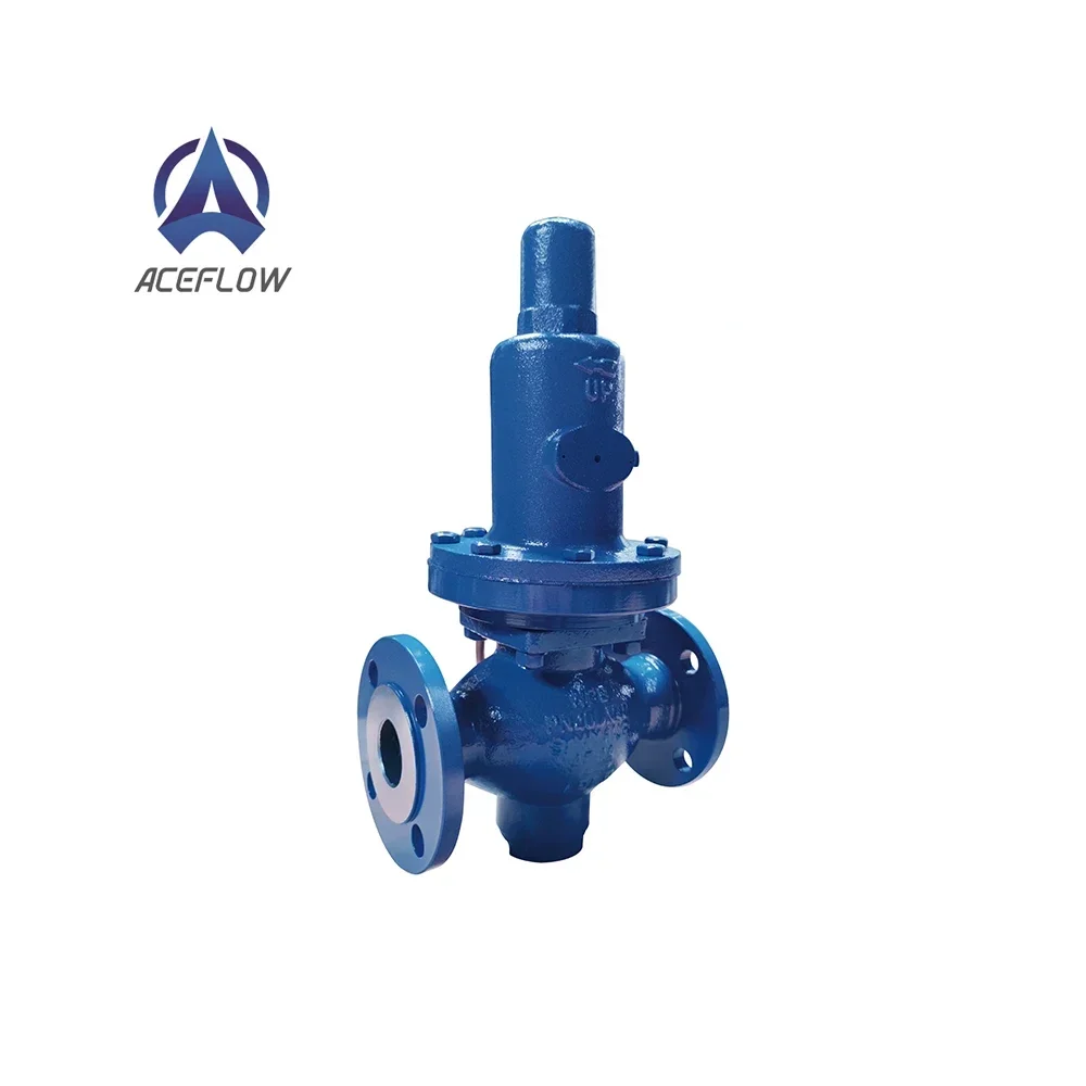 Válvula reductora de presión WCB de 20 barras de fácil instalación para uso de protección contra incendios