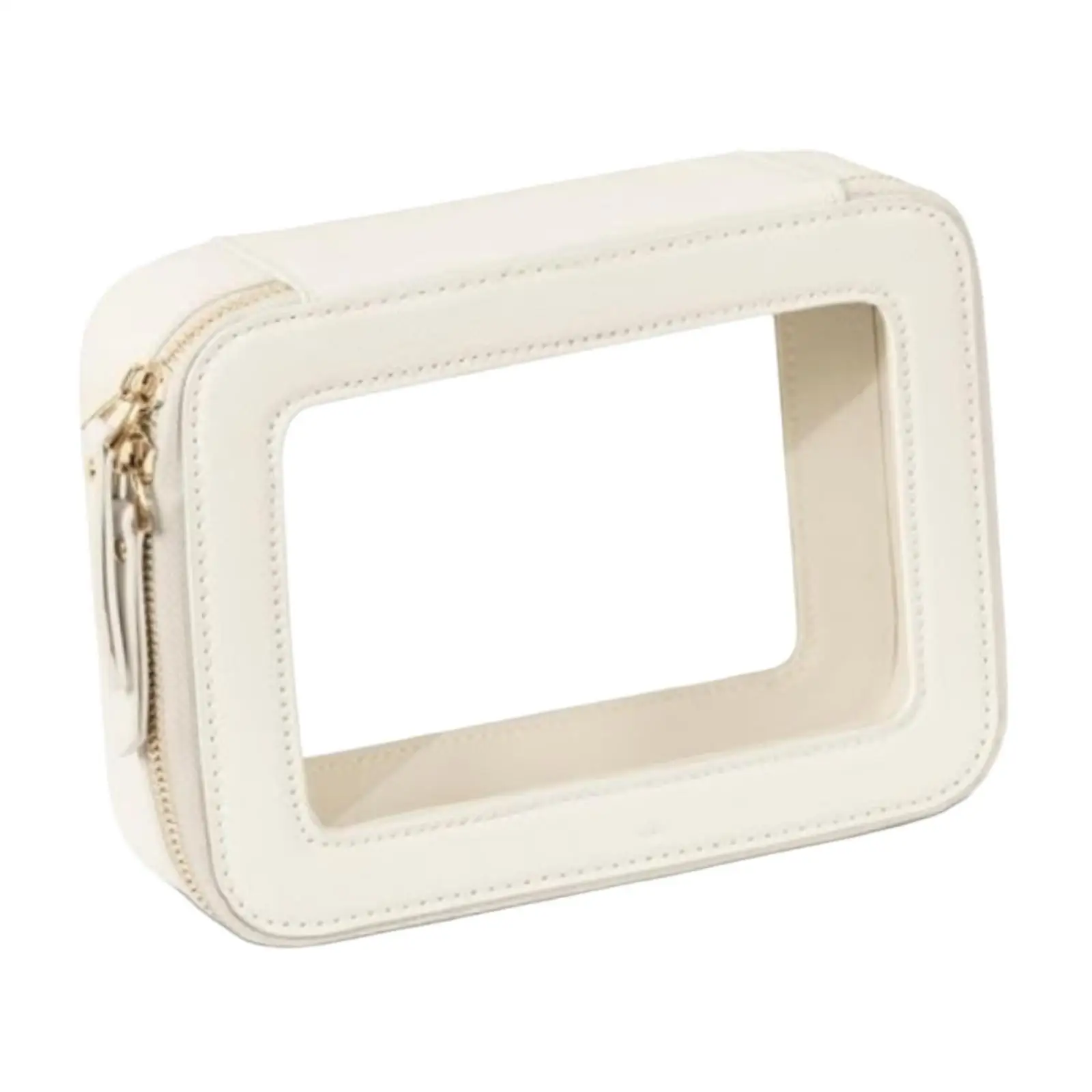 Clear Makeup Bag Small with Zipper Makeup Organizer Cosmetic Bag Wife Mother
