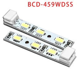 Tira de luces Led para refrigerador, barra de luz blanca para piezas Haier, Hisense, Ronshen, DC12V, 0064001874, 1 BCD-459WDSS