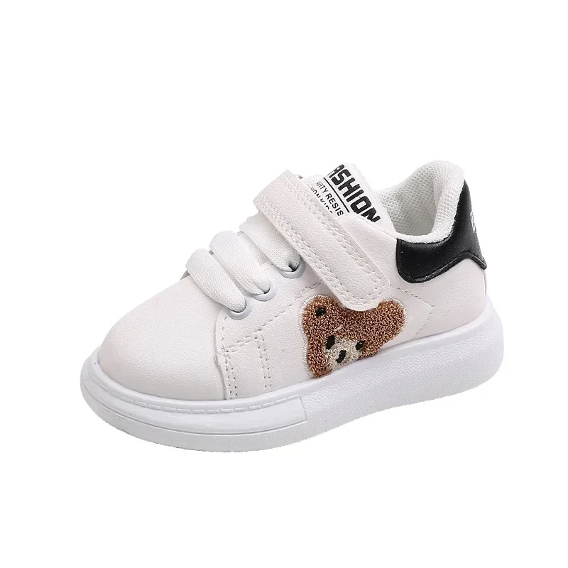 Autunno Baby Boys Girls Panda Sneakers 1-6 anni Toddlers Fashion Sports Board Flats scarpe da neonato