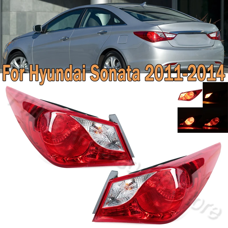 

Tail Light Assembly Rear Turn Signal Light Reverse Brake Lamp Fog Lamp Car Accessories For Hyundai Sonata 2011-2014 924023Q000