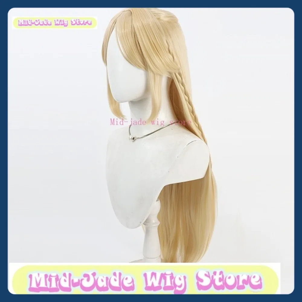 ミッドジェイドウィッグストア荒野の波カルチャロコスプレウィッグアニメゲームロールプレイング人工毛ハロウィンパーティー
