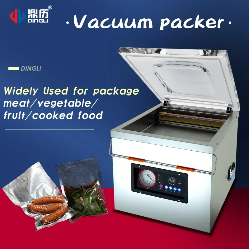 DZB-340 best selling vacuum chamber sealer for food package keep fresh air extractor packaging machine