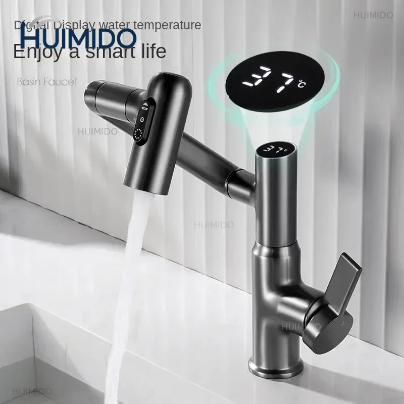 Bathroom Basin Faucet 360 Rotation Multifunction Stream Sprayer Hot Cold Water Mixer Sink Tap Bathroom
