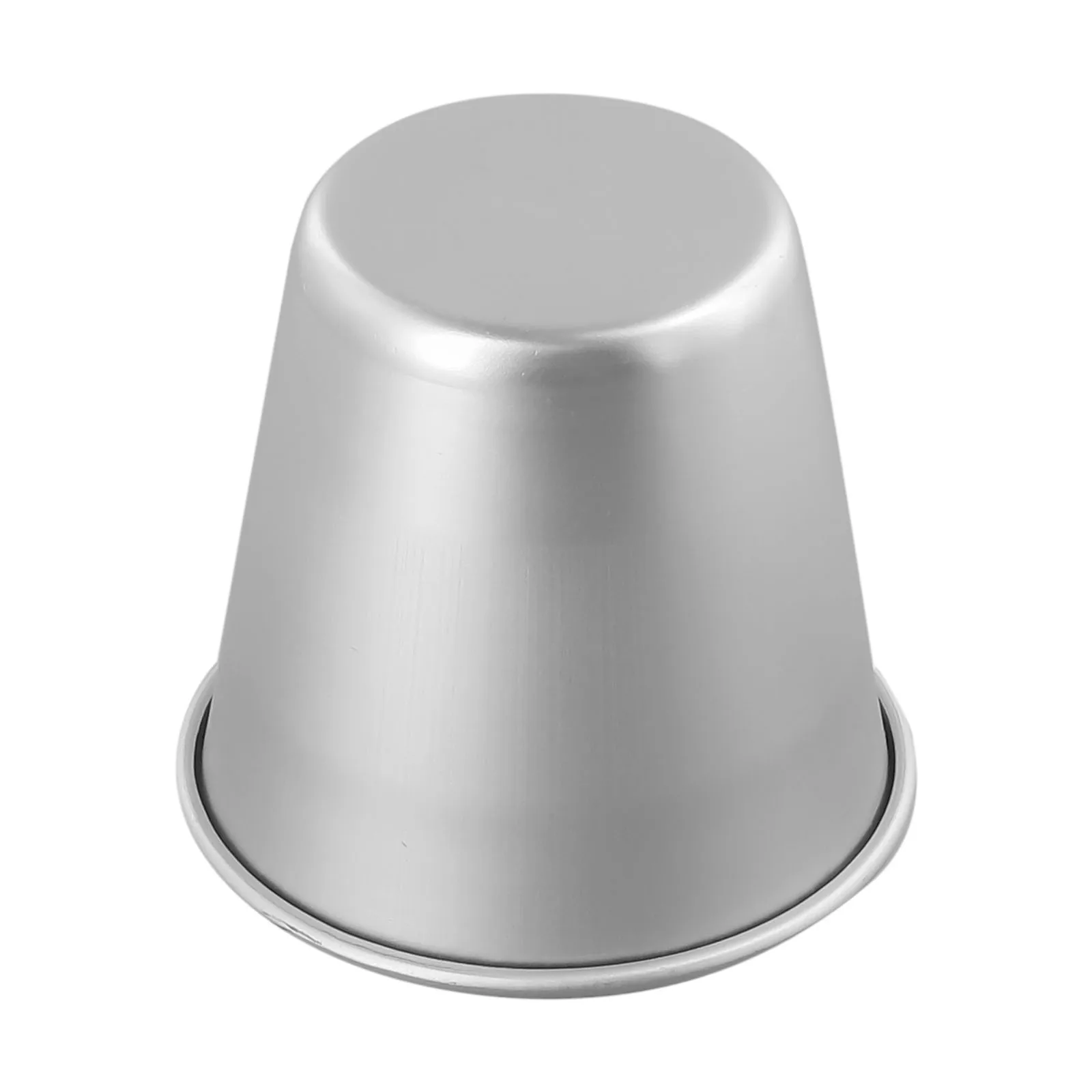 6 Piece Aluminum Baking Cups for Pudding Dessert Tarts Cupcakes Muffins Jello Cheesecakes Brownies Quiche Individual Size