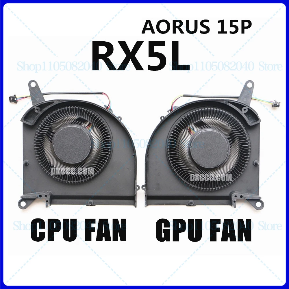Para GIGABYTE AORUS 15P XC 15P KB / RX5LVC VENTILADOR DE CPU RTX3070