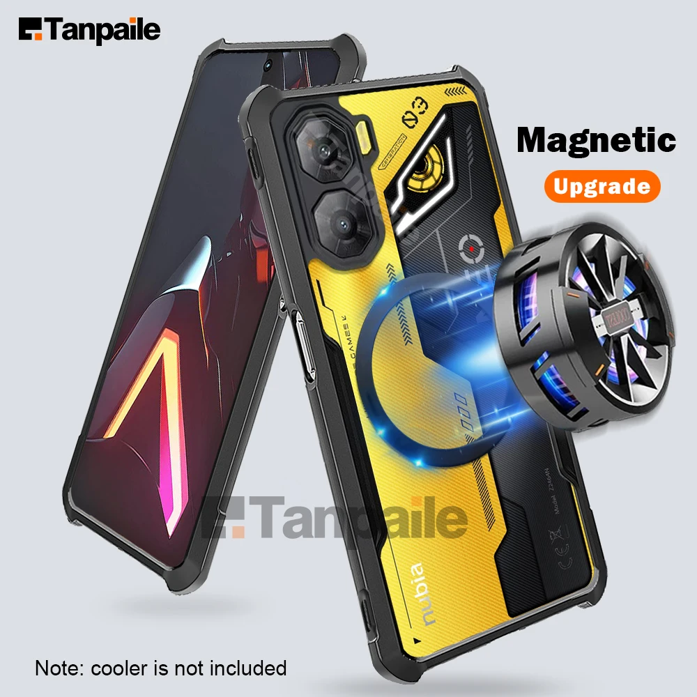 

Tanpaile- Ultra Thin Magnetic Case For ZTE nubia Neo 3 Case Shockproof TPU Soft Transparent Bumper Phone Cover Funda