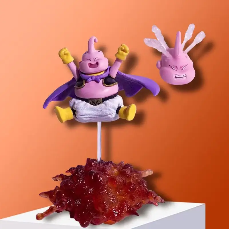 

Фигурка Dragon Ball Z Majin Buu, 16,5 см, статуэтка Pure Good Buu с взрывной подставкой, коллекционная аниме-модель из ПВХ, подарок