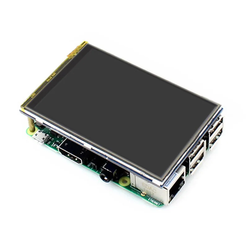 3.5 "Resistief Lcd-Scherm Touchscreen Ips Voor Raspberry Pi 4/3b +/Nul W