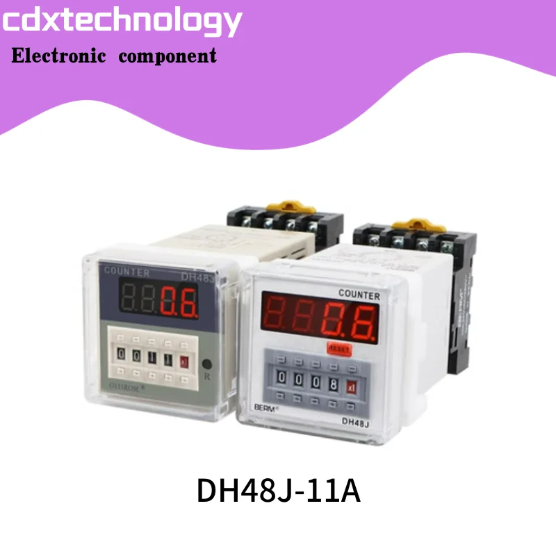 High precision counter DH48J-11A digital display electronic counter DH48J-A relay blackout memory