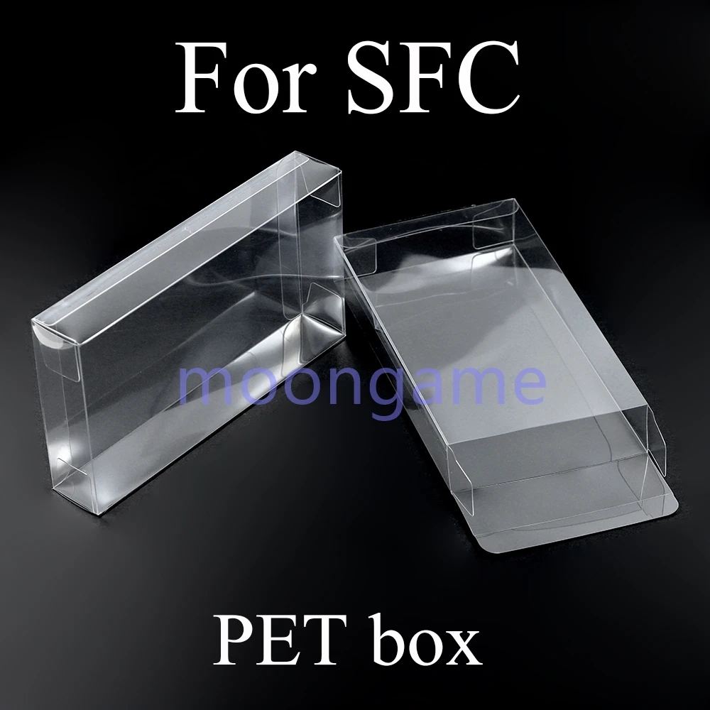 10 قطعة صندوق PET نسخة JP لتخزين حامي SFC صندوق ألوان مجموعة عرض صندوق شفاف #1