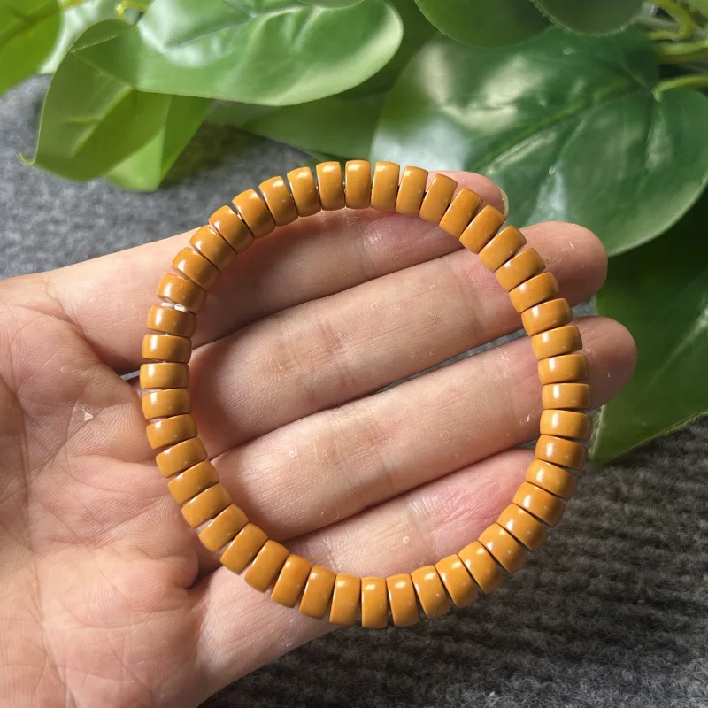 

Браслет с круглыми бусинами и маслом высокой плотности, оливковый, 8 мм