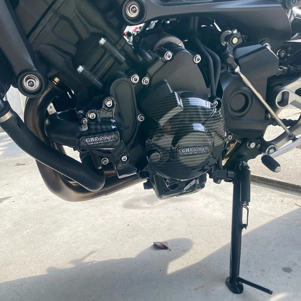 GBRacing FOR YAMAHA MT-09 2014-2020 XSR900 2015-2020 FZ-09 Tracer & Scrambler Engine Protective Cover