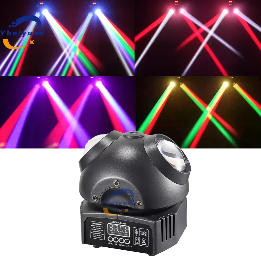 New Disco DJ Stage Rotating Laser + Beam RGB Strobe Green Laser DMX512 Light Projector Bar Party Wedding Christmas