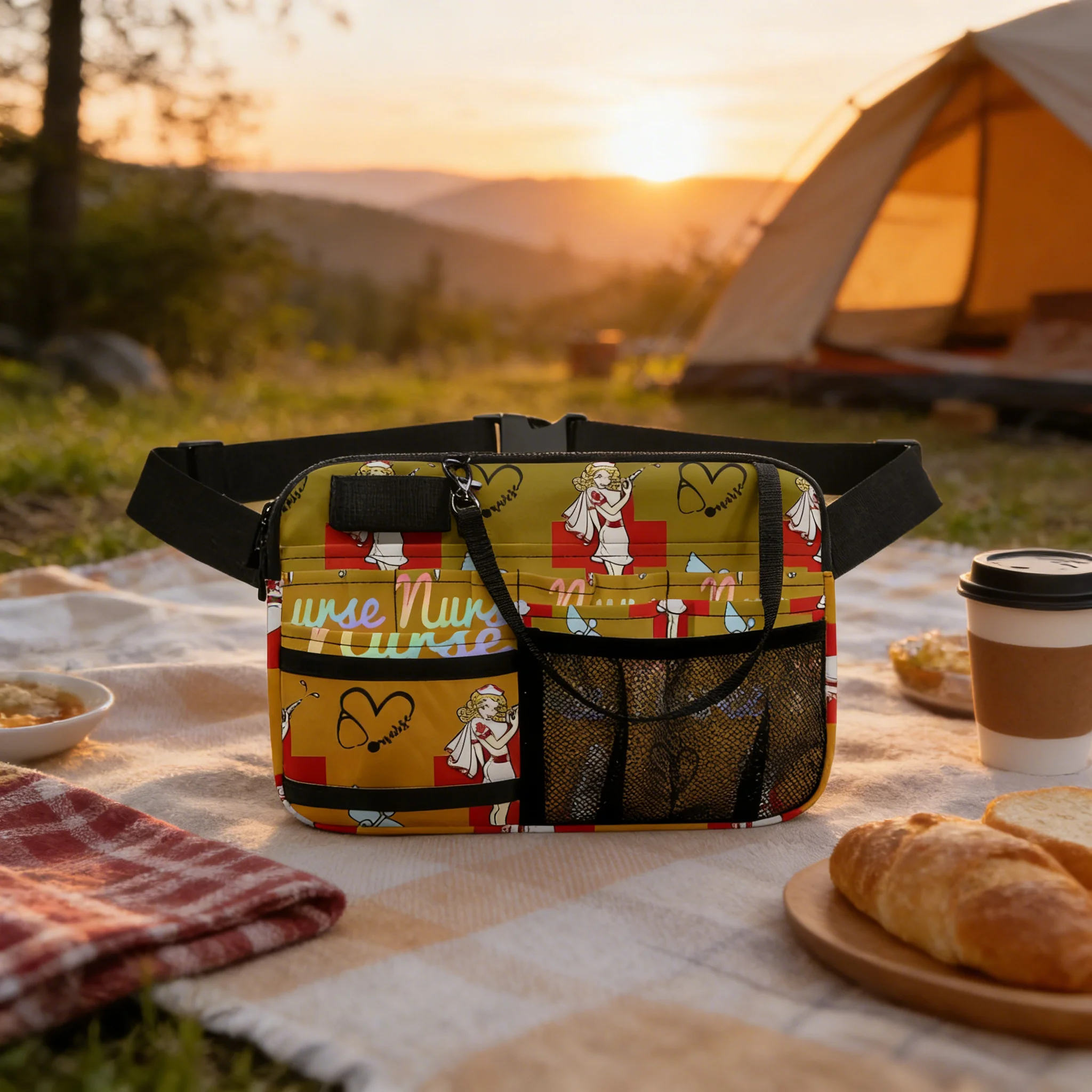 

Поясная сумка-органайзер для медсестер с быстросъемной пряжкой для быстрого доступа