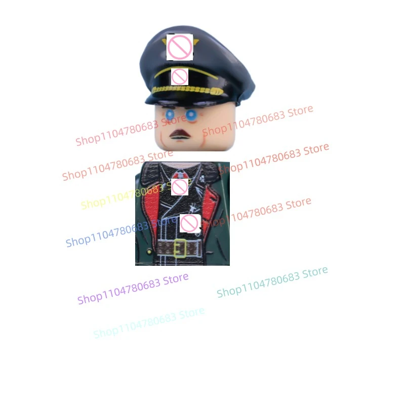 

MOC New Military Building Blocks Doll Mini Doll Marshal De, General Army, Military Toys, Gifts and Ornaments Collection
