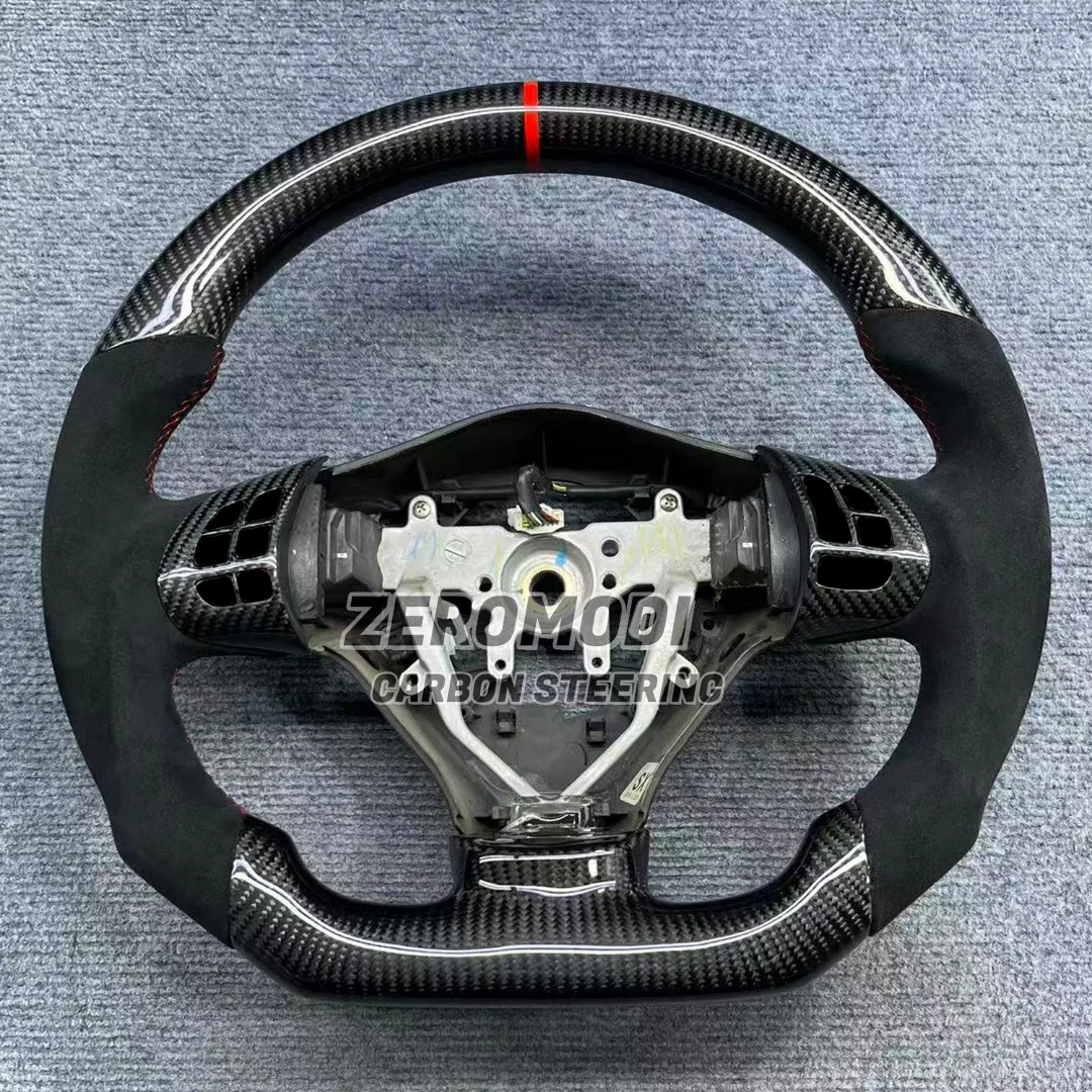 100% Real Carbon Fiber Steering Wheel For Subaru Impreza Legacy WRX STI Forester Car Modified Steering Wheel