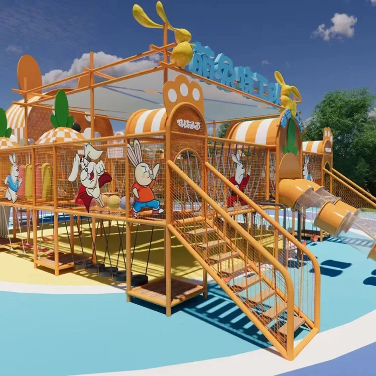 อุปกรณ์สนามเด็กเล่นกลางแจ้งเหล - Kids Outdoor Climbing Structure บทวิจารณ์และราคา