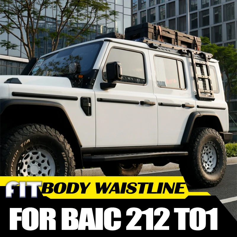 Riñonera para carrocería de coche compatible con BAIC 212 T01 2024 2025, modificación embellecedora de carrocería de coche, accesorios de apariencia Exterior automotriz
