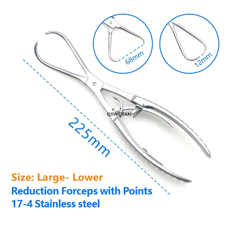 Orthopedics Pointed Reduction Forceps Self-locking forceps Bone Reduction Forceps Orthopedics Instruments