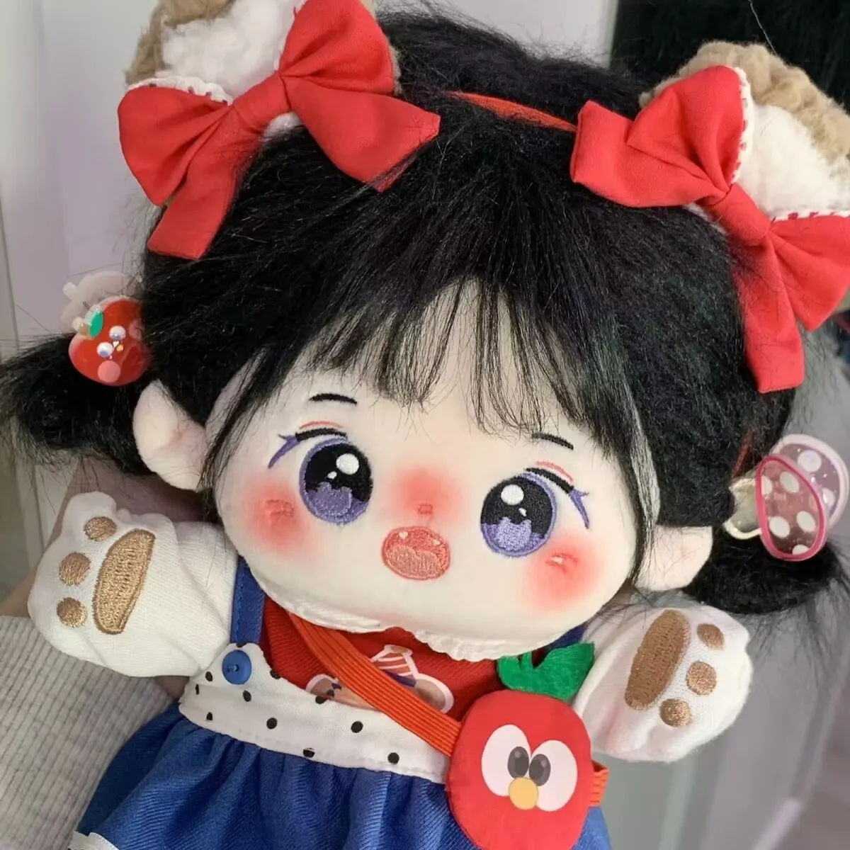 Original cotton doll 20cm dress, Apple doll dress, cute and affordable set, climbing dress, princess dress view 6