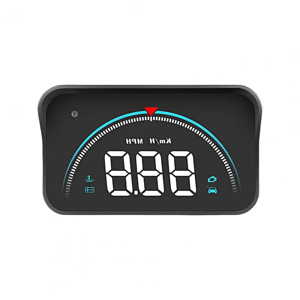 Display Head-up tachimetro digitale regolabile grande schermo interruttore automatico sensore di luce velocità cruscotto Auto Head Up Display HUD