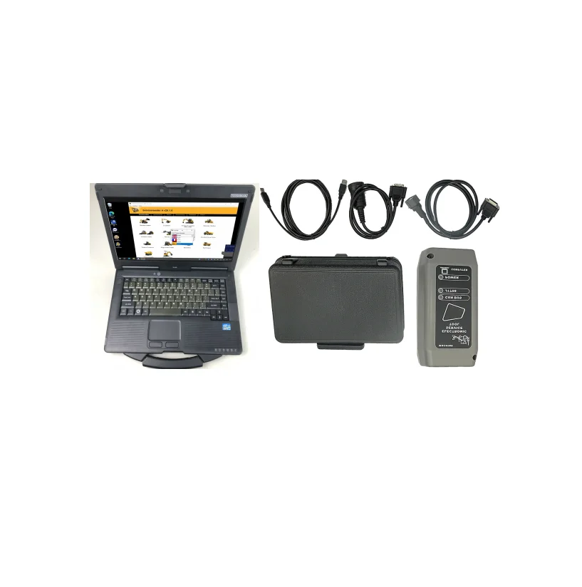 

For JCB diagnostic V25.1.0 kit JCB Electronic Service canbus J1708 diagnostic scanner tool with toughbook CF53 laptop