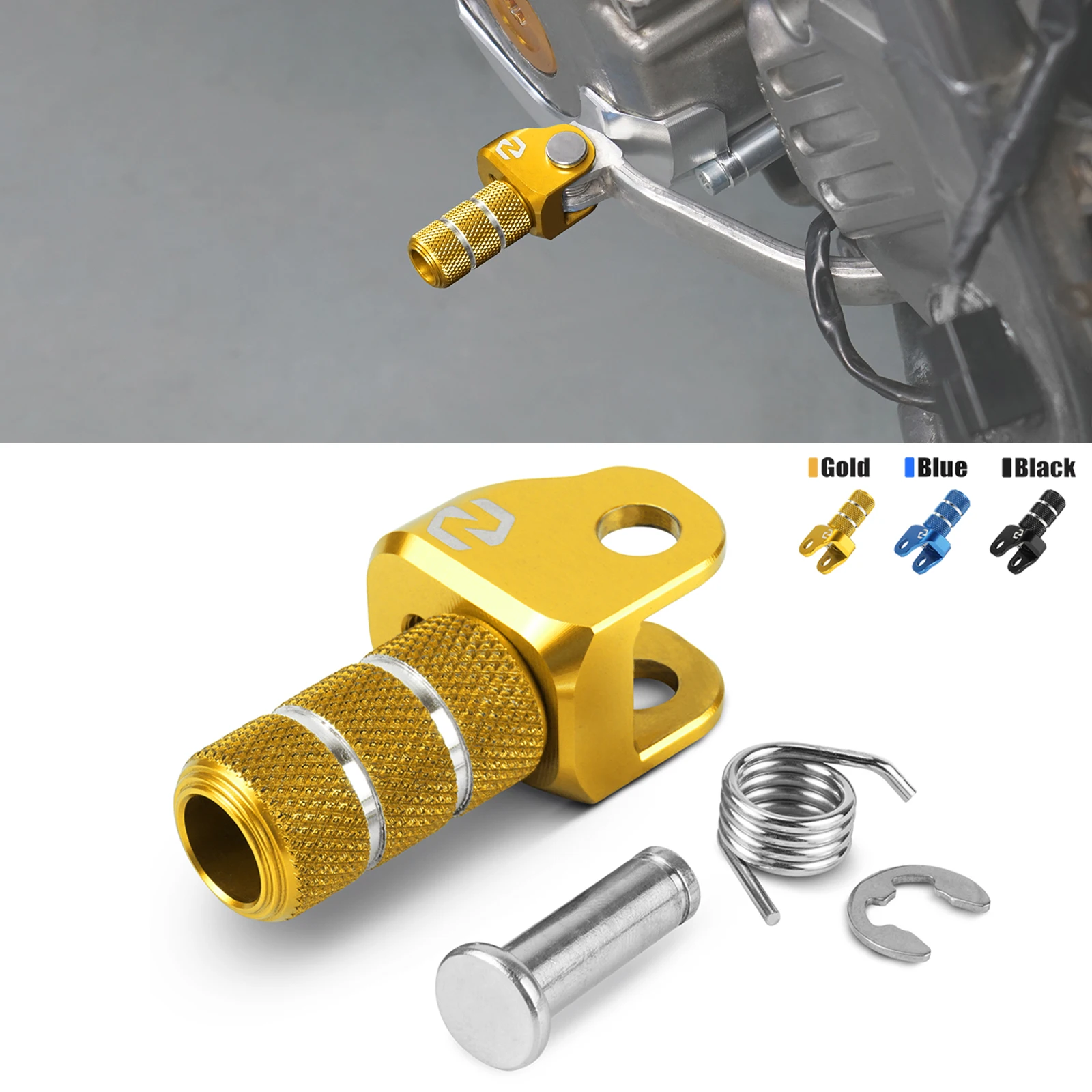 

NICECNC For Suzuki DR-Z 400 400E 400S 400SM 2000-2024 DRZ400 DRZ400E DRZ400S DRZ400SM Adjustable Gear Shifter Shift Lever Tip