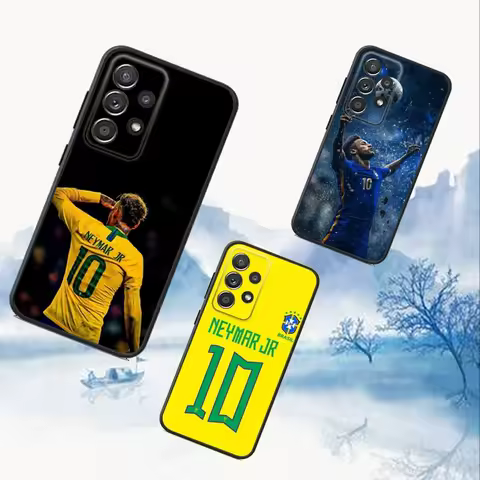 Football For N-NeYmAr 10 Phone Case For Samsung S25,S24,S21,S22,S23,S30,Ultra,S20,Plus,Fe,Lite,Note,10,9,5G Black Cover