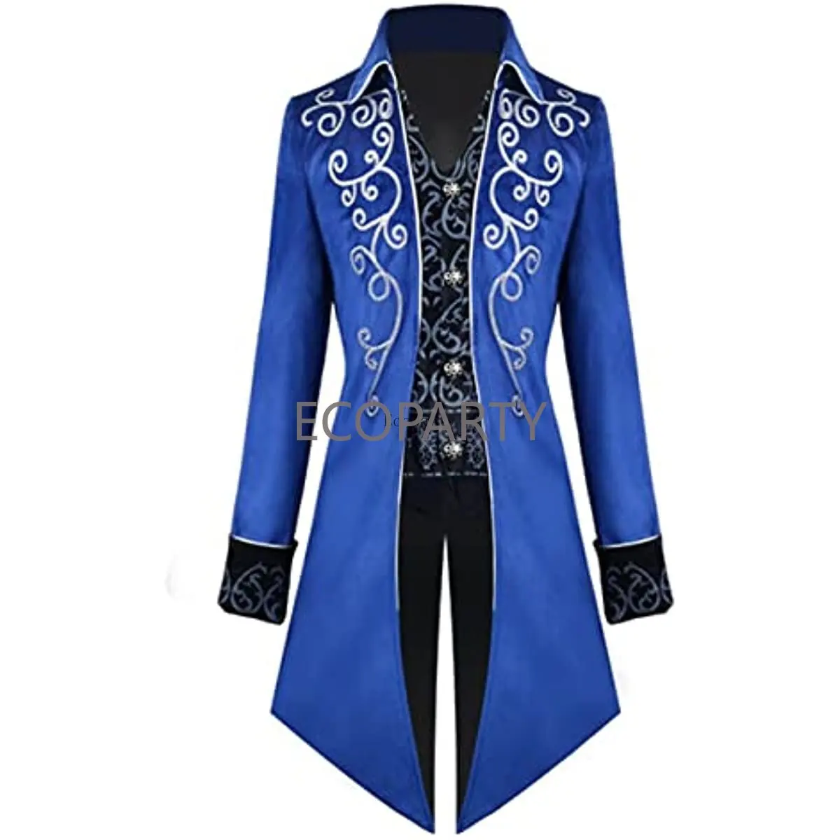 

23 Men's Steampunk Tailcoat Jacket Gothic Victorian Vintage Frock Coat Uniform Medieval Halloween Costume disfraz catrina mujer