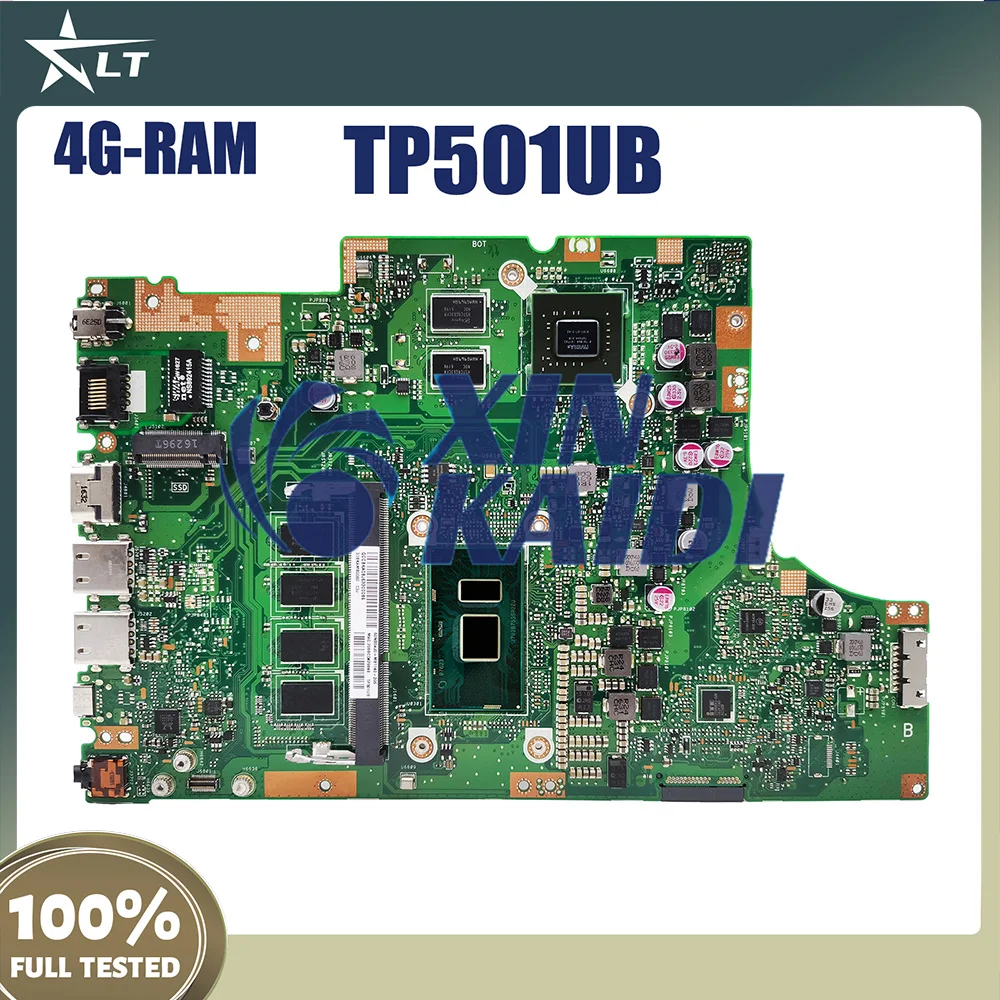 

For ASUS TP501U TP501UQ TP501UQK TP501UA Motherboard TP501UB I3 I5 I7 4GB RAM VivoBook Flip TP501 GA401QH Mainboard Tested OK