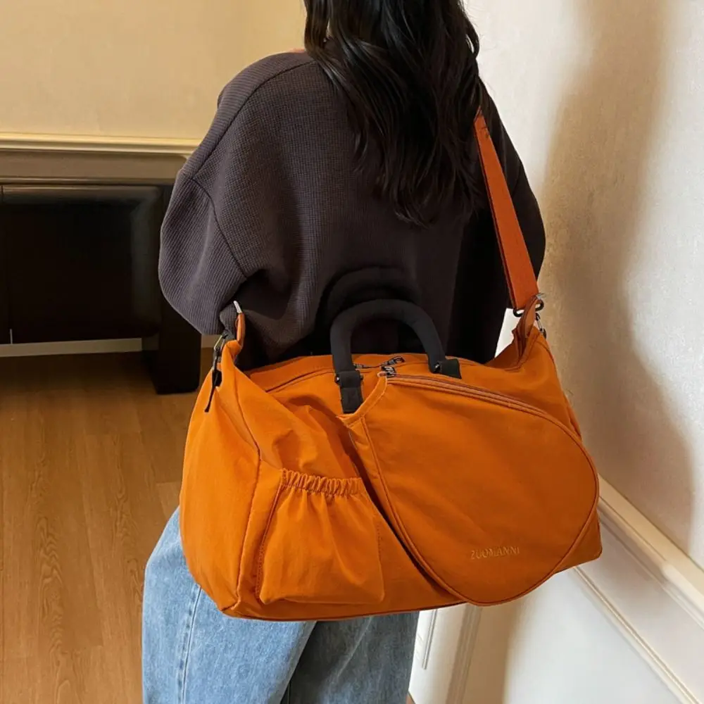 Professional Large Capacity Badminton Rackets Bag Dry Wet Separation Durable Sports Shoulder Bag Multifunctional Trip Tote Bag