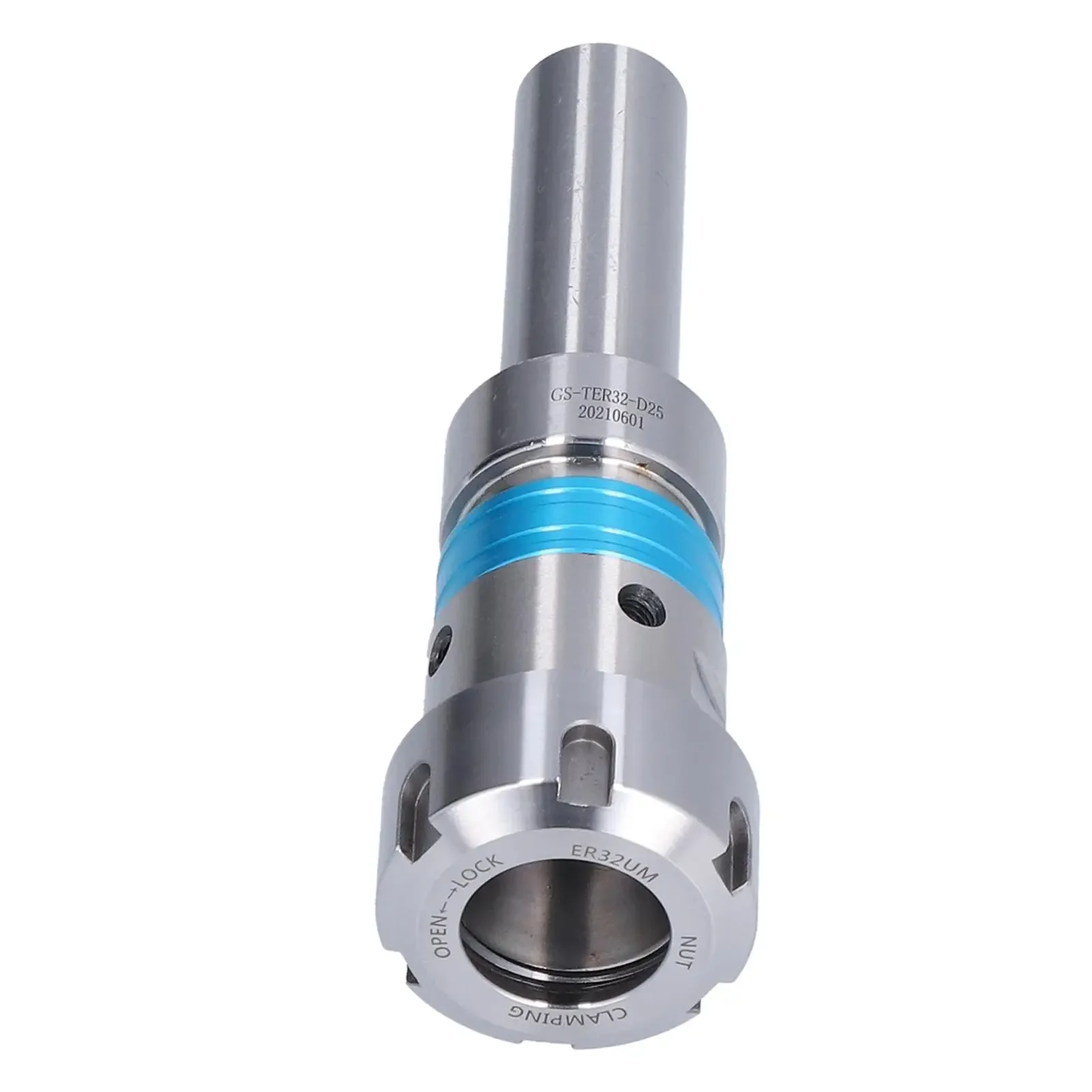 Collet Chuck Holder Floating Tapping Tool Extension Rod Straight Shank Round Handle for Milling(GS-TER32-D25 )