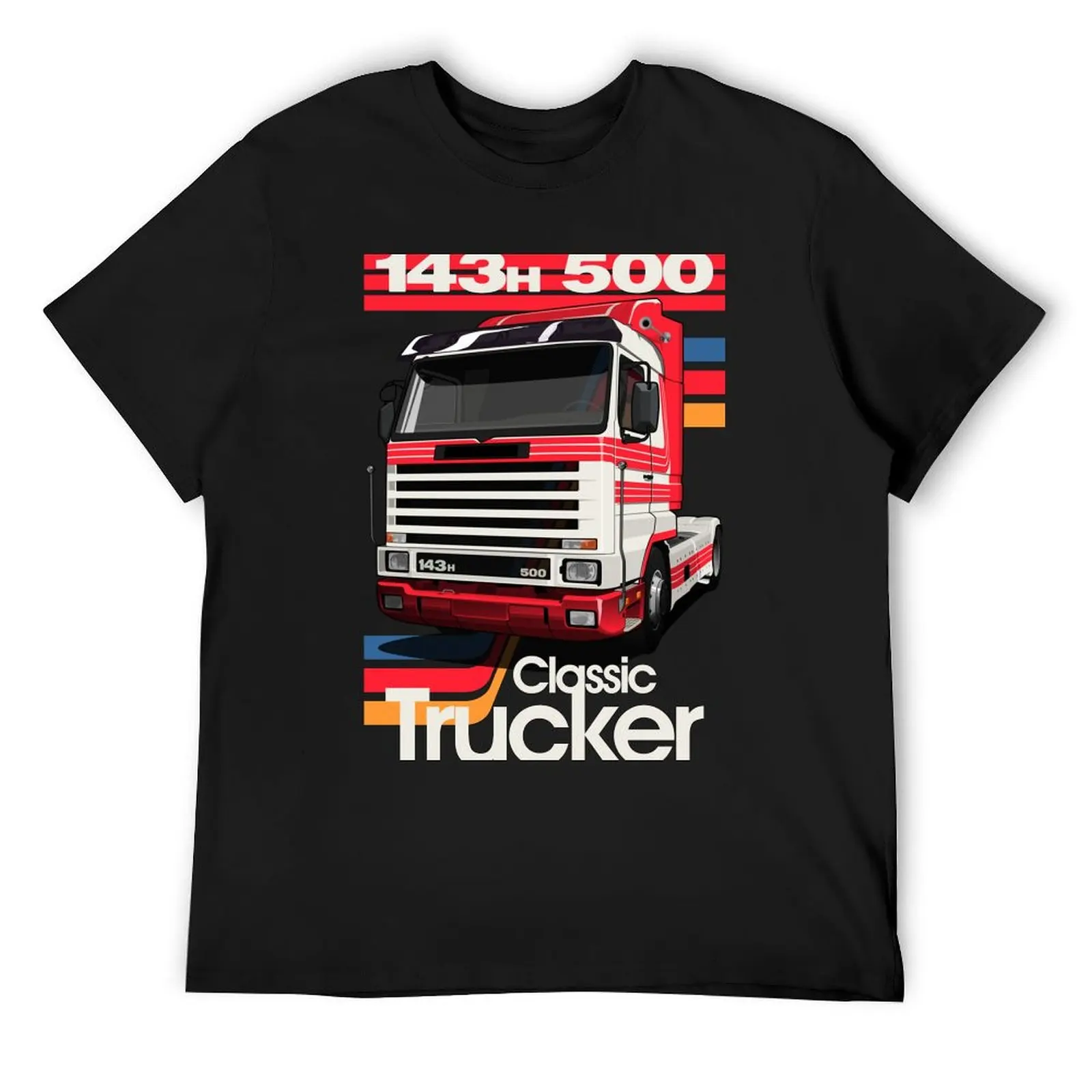 143H 500 Classic Truckby petrothings T-Shirt anime stuff vintage clothes black t shirts for men