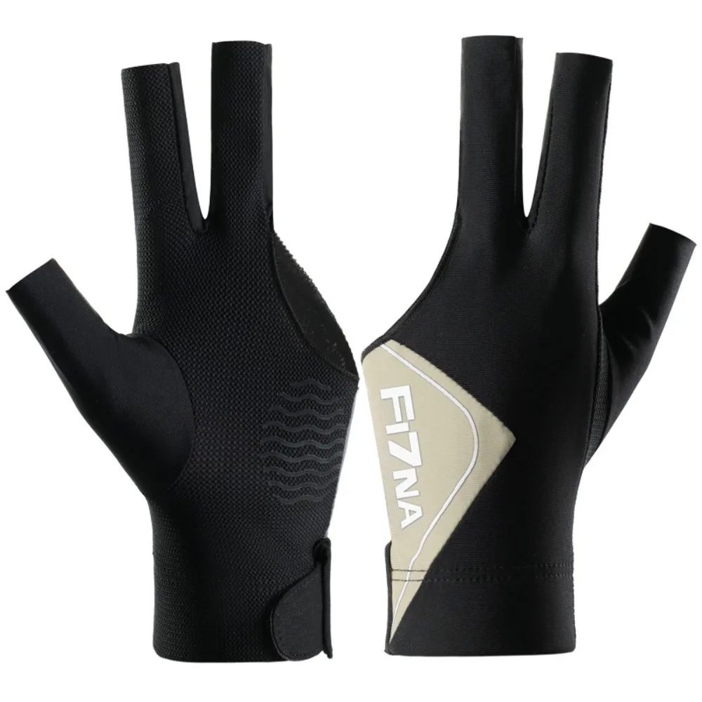 

Breathable Billiards Gloves Left Hand Sweat Proof Three-finger Gloves Comfortable Anti-slip Snooker Cue Glove Men and Women