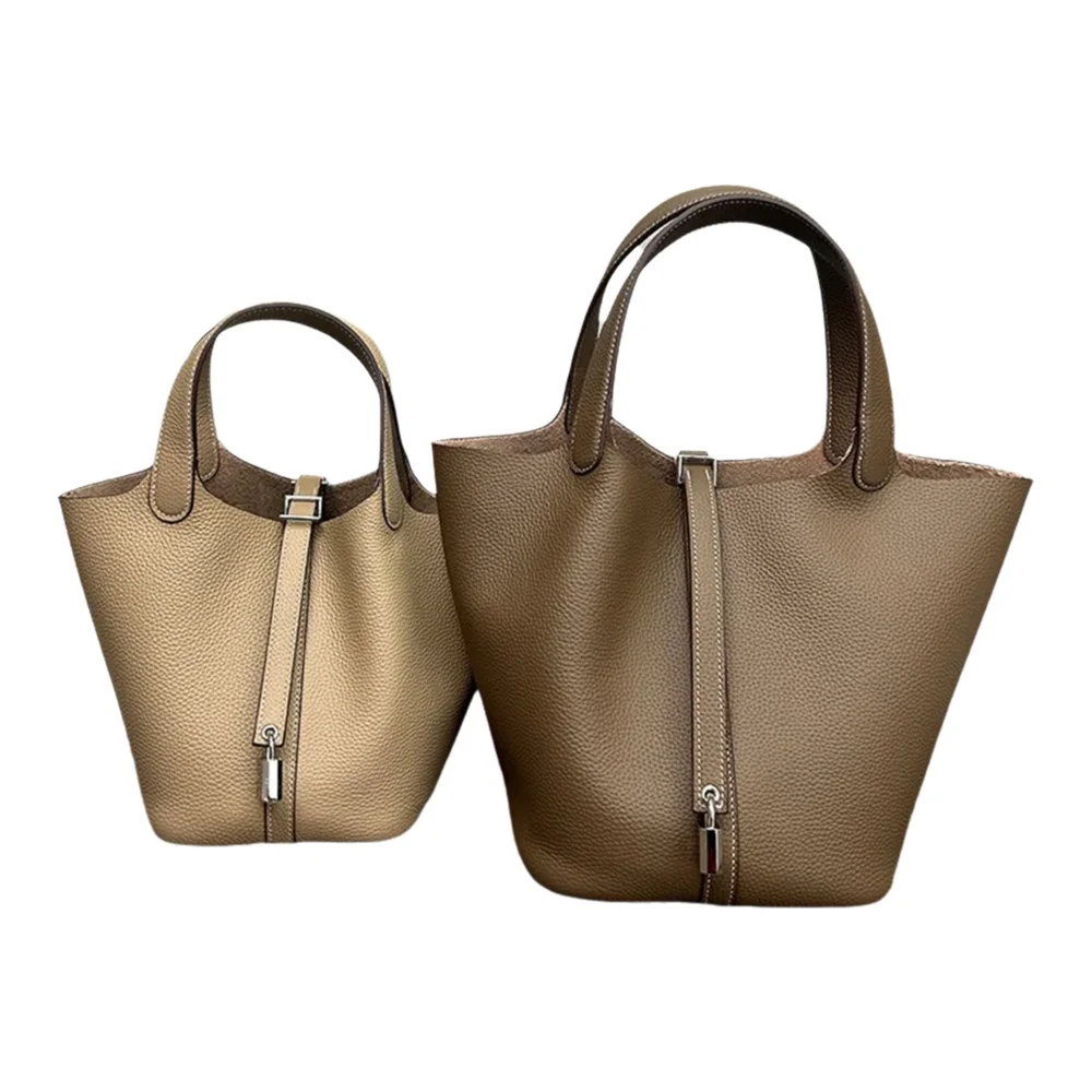 MENDY Damestassen Handtassen Emmer Tas 18/22 Grote Kleine Mode Draagtas Echt Leer Luxe Kwaliteit Ontwerpers Dame Handtassen tassen luxe merk dames tassen nieuw in handtas luxury bags designers - afbeelding 2