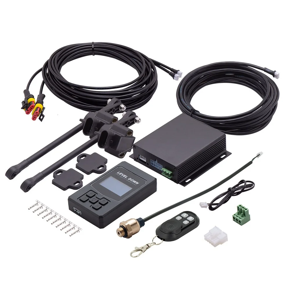 

Height sensor version air suspension electronic control system + LD2S with remote control and wire control supporting app