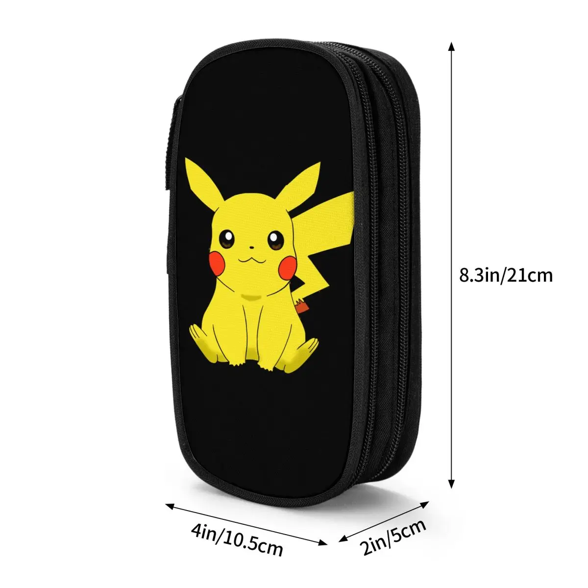 Pokemon Pikachu astuccio simpatico cartone animato astuccio penna per ragazze ragazzi borsa di grande capacità materiale scolastico cancelleria con