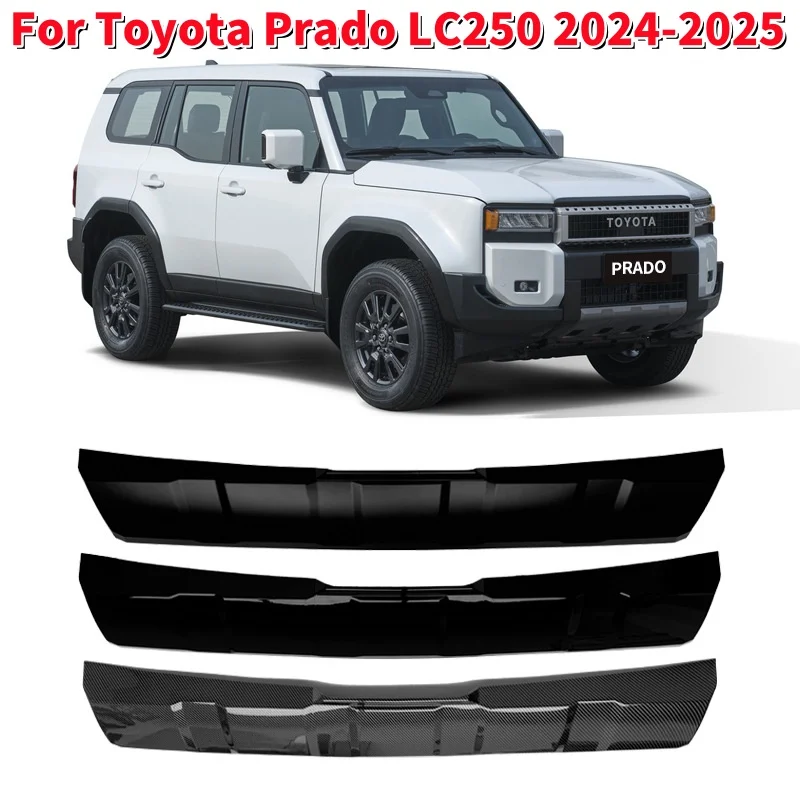 

1 шт., автомобильный бампер, спойлер, защитный задний бампер, нижняя защитная крышка для Toyota Prado LC250 2024-2025
