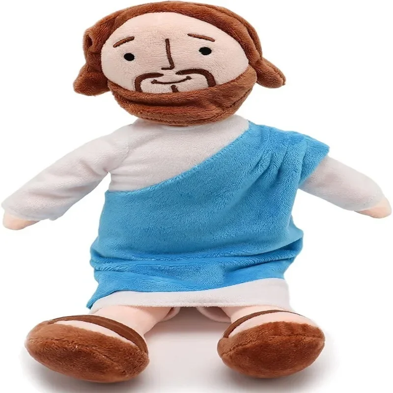 Christ Religious Home Decoration Virgin Mary Educational Doll Virgin Mary Plush Toy Plush Pillow Jesus Plush Doll Stuffed Toy