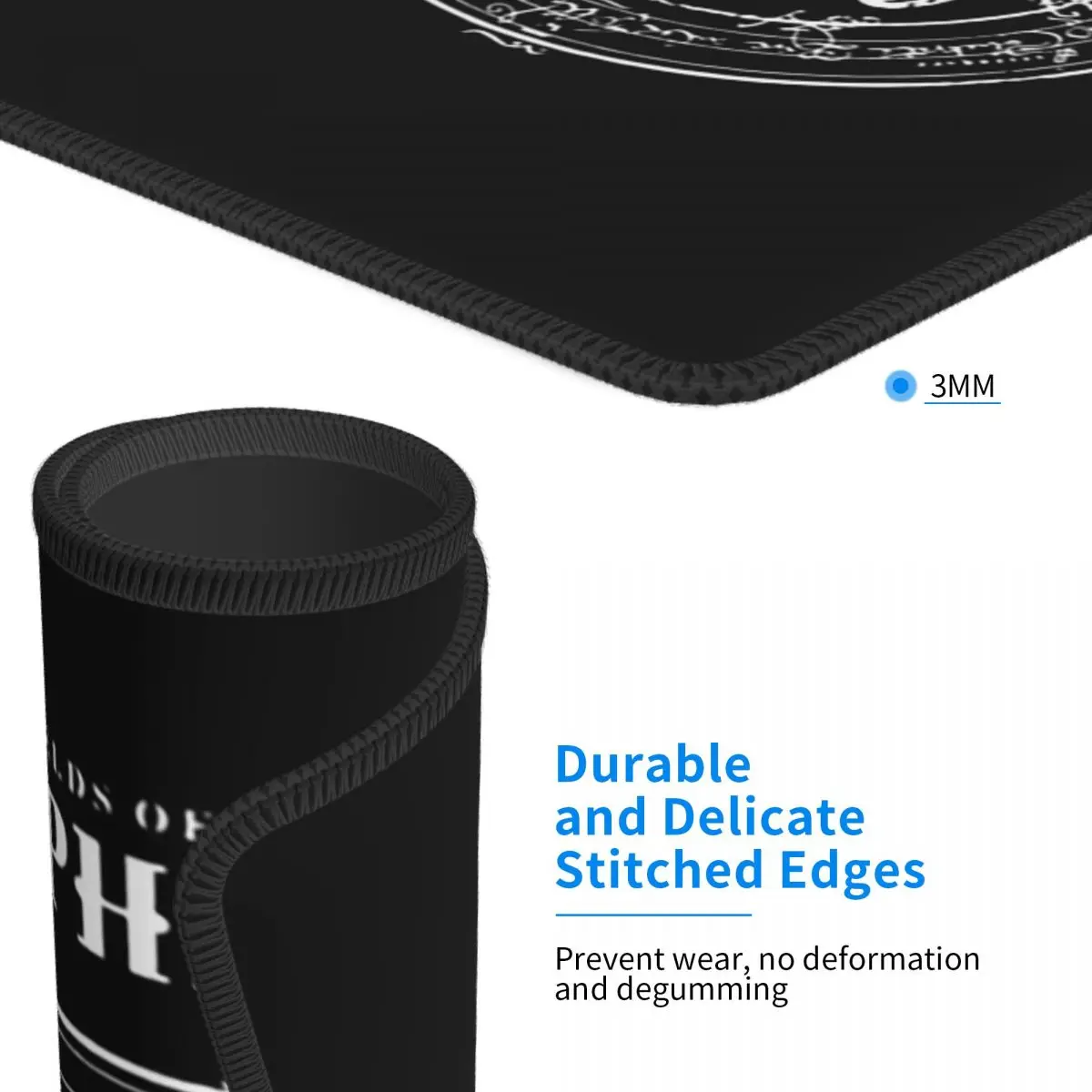 حقول لوحة الماوس Nephilim الكمبيوتر لوحة المفاتيح الماوس حصيرة ألعاب الكمبيوتر المحمول حصيرة مكتب الملحقات الجدول الحصير