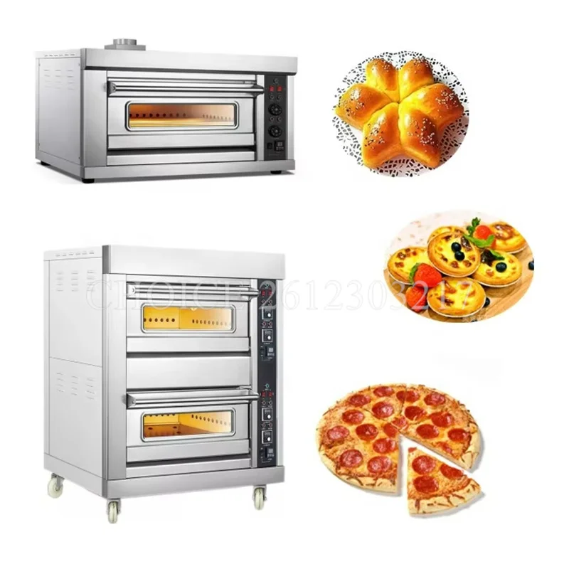 Multifunction Bakery Equipment Baking Oven for Bakery Commercial Pizza for Sale High Yield Stainless Steel Bread Convection Oven