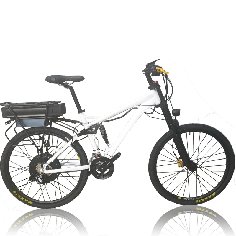 Kalosse Electric Bicycle   Full  Suspension  48V 20AH  Electric Mountain Bike, 48V, 1000W