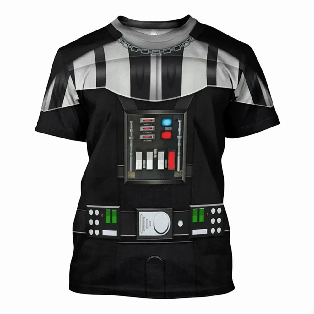 

Darth Vader Cosplay Costume Tshirt 3D Full Printed Men T shirt New Fashion Short Sleeve Shirt Summer Streetwear Unisex Tee Tops
