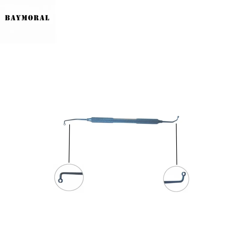 ويتمان شيبرد أدوات جراحية لتلميع الكبسولات ذات نهاية مزدوجة، مستلزمات طب العيون #2