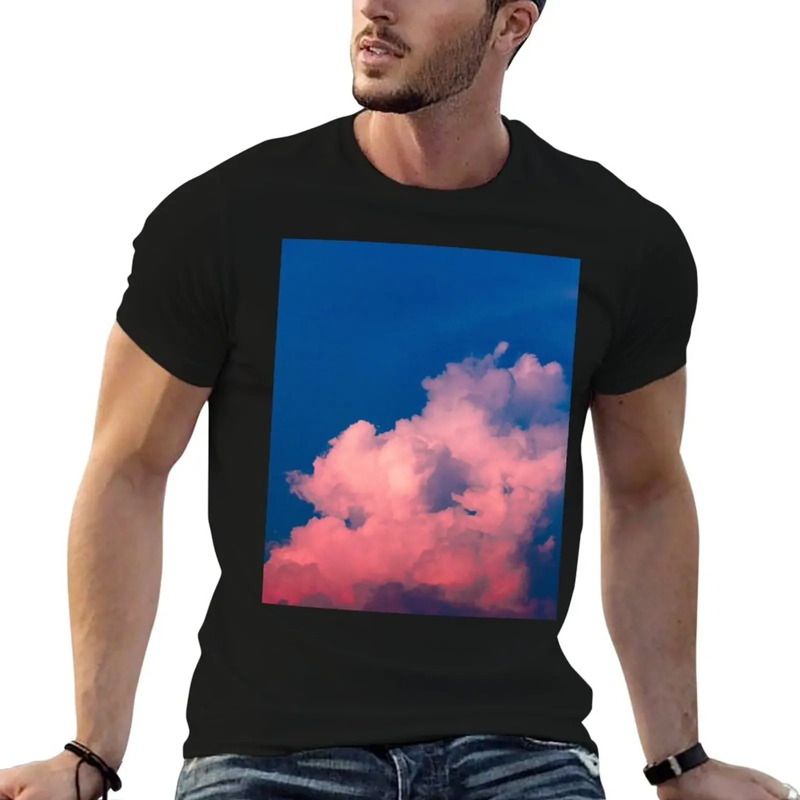 

Clouds T-Shirt croswit shirt man anime t shirts funny costumes mens t shirt