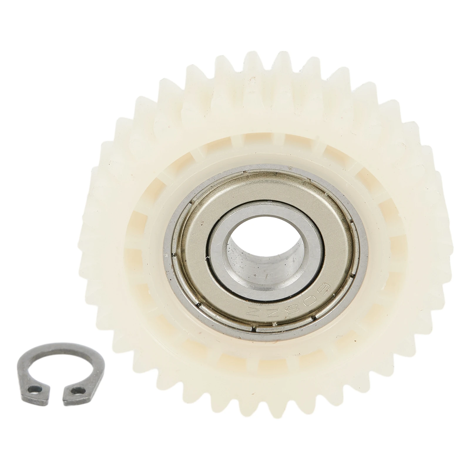 36 Teeth Nylon+Stainless Steel Electric Bike Motor Gear with 608 Bearings Reduce Noise and Increase Durability